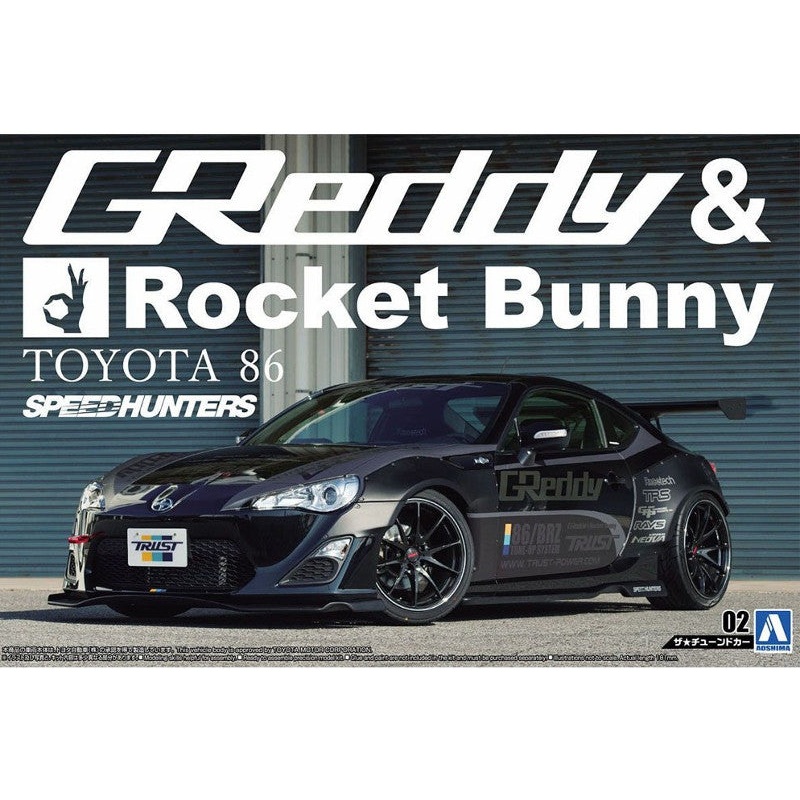 Aoshima 1:24 Toyota 86 Rocket Bunny Volk Racing