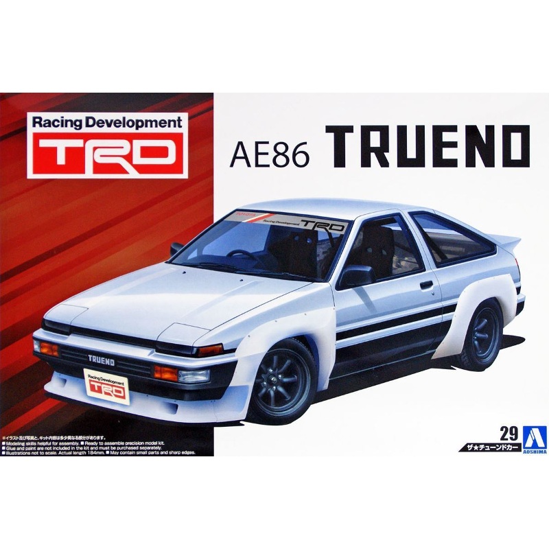 Aoshima 1:24 TRD '85 Trueno AE86