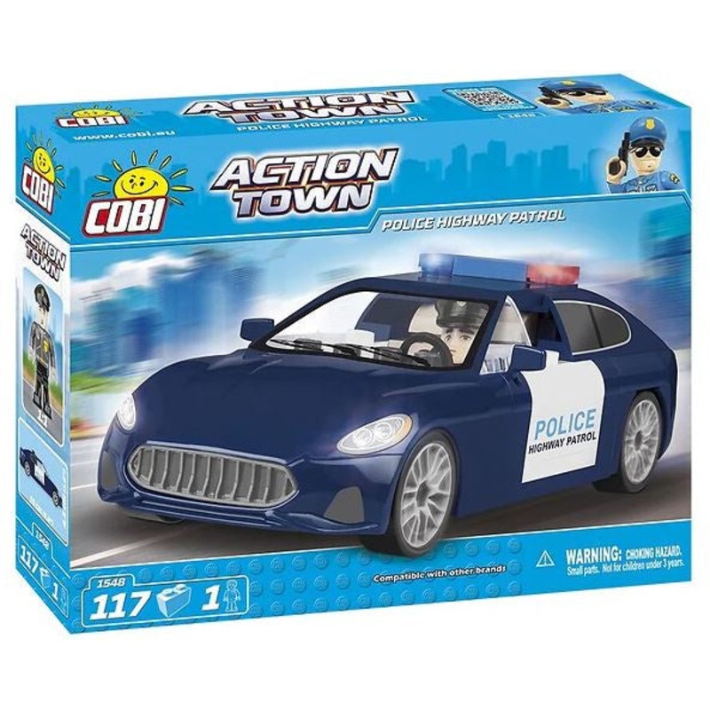 Cobi Police Highway Patrol 117PCS