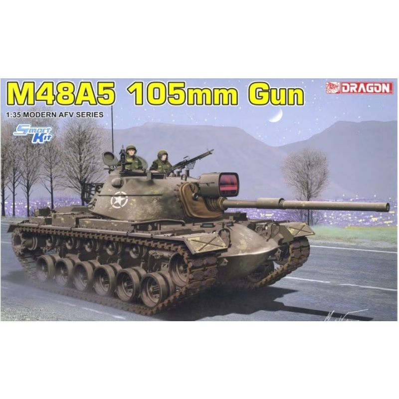 Dragon 1:35 M48A5 105mm Gun