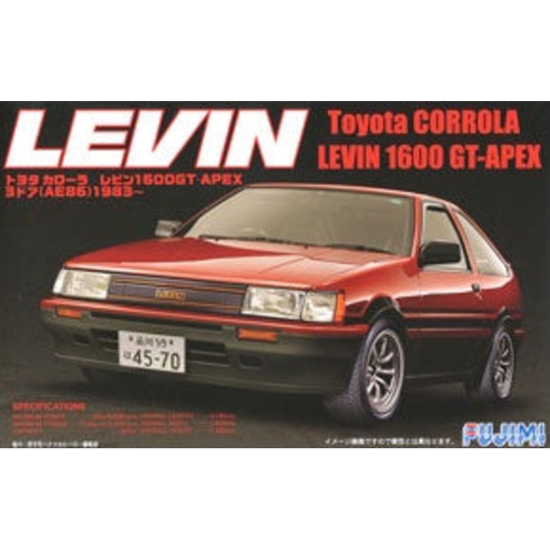 Fujimi 1:24 '83 Toyota AE86 Levin