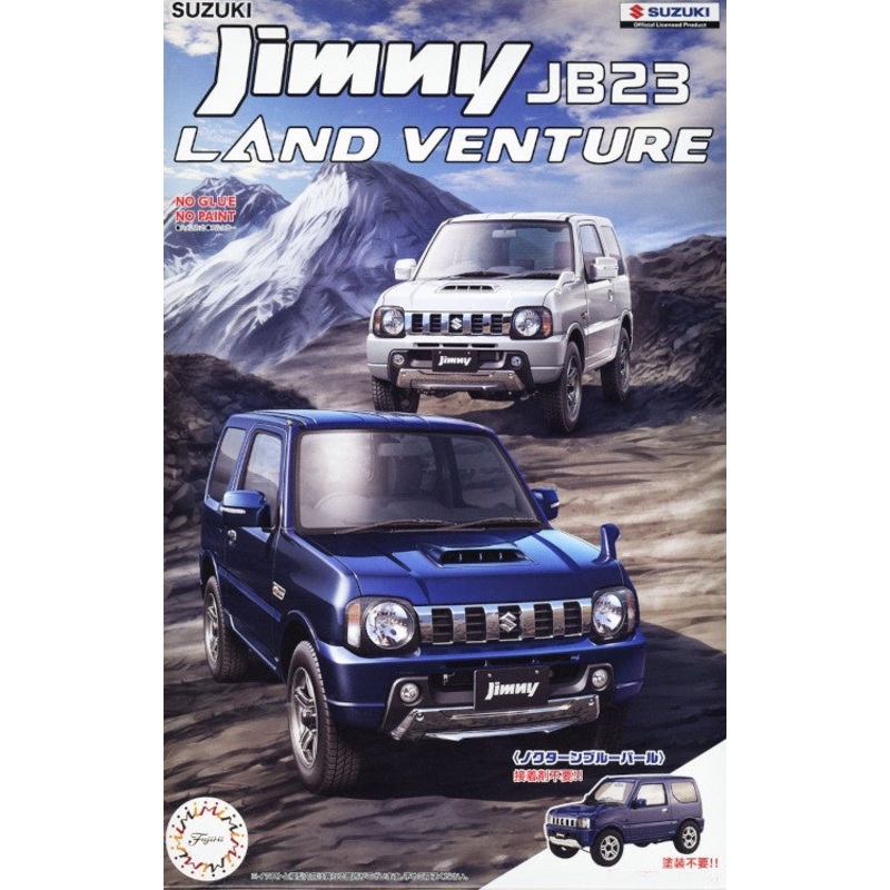 Fujimi 1:24 Suzuki Jimny JB23 Land Venture Blue Pearl