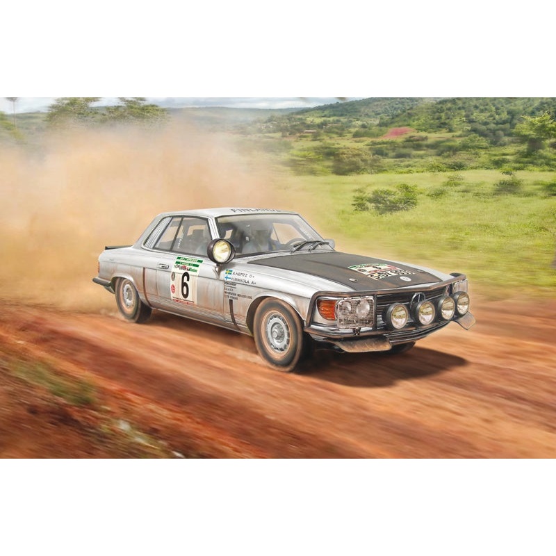 Italeri 1:24 Mercedes-Benz 450SLC Rallye Bandama 1979