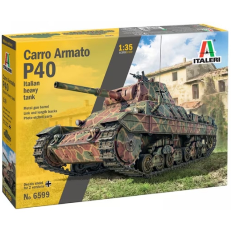 Italeri 1:35 Carro Armato Italian Heavy Tank