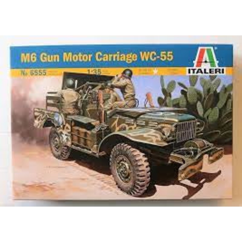 Italeri 1:35 M6 Gun Motor Carriage WC-55