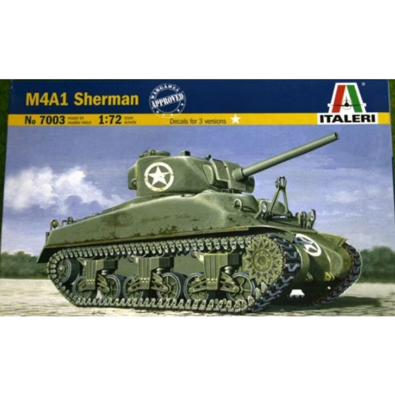 Italeri 1:72 M4A1 Sherman