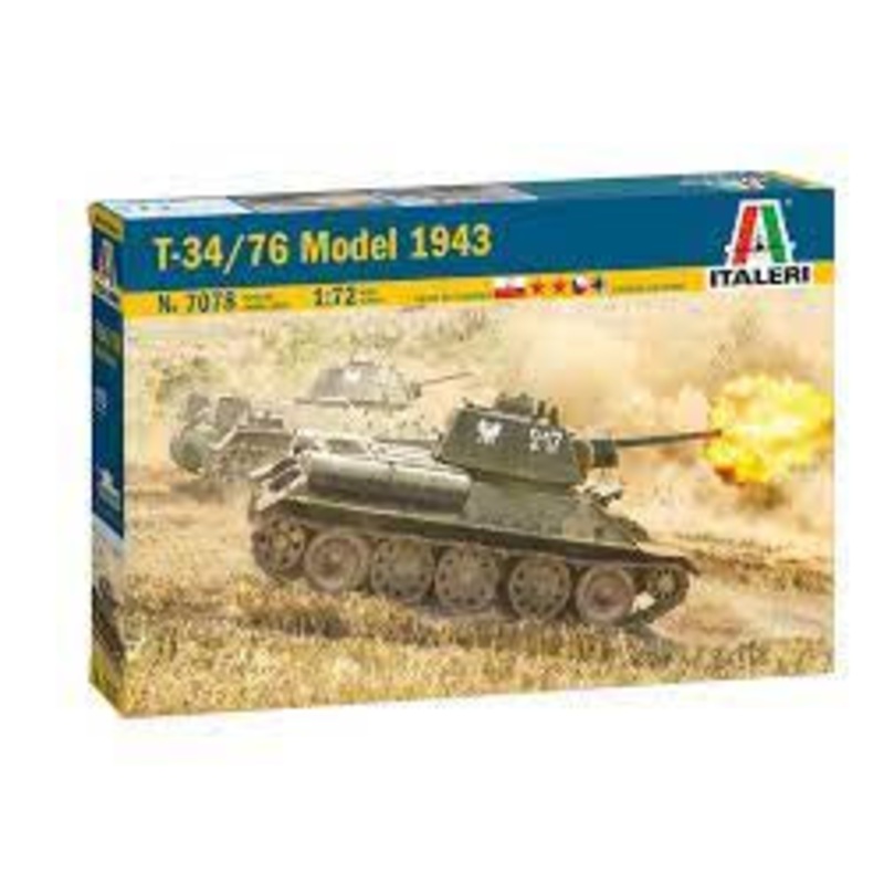 Italeri 1:72 T-34/76 Model 1943