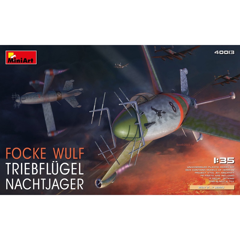 Miniart 1:35 Focke-Wulf Triebflugel Nachtjager