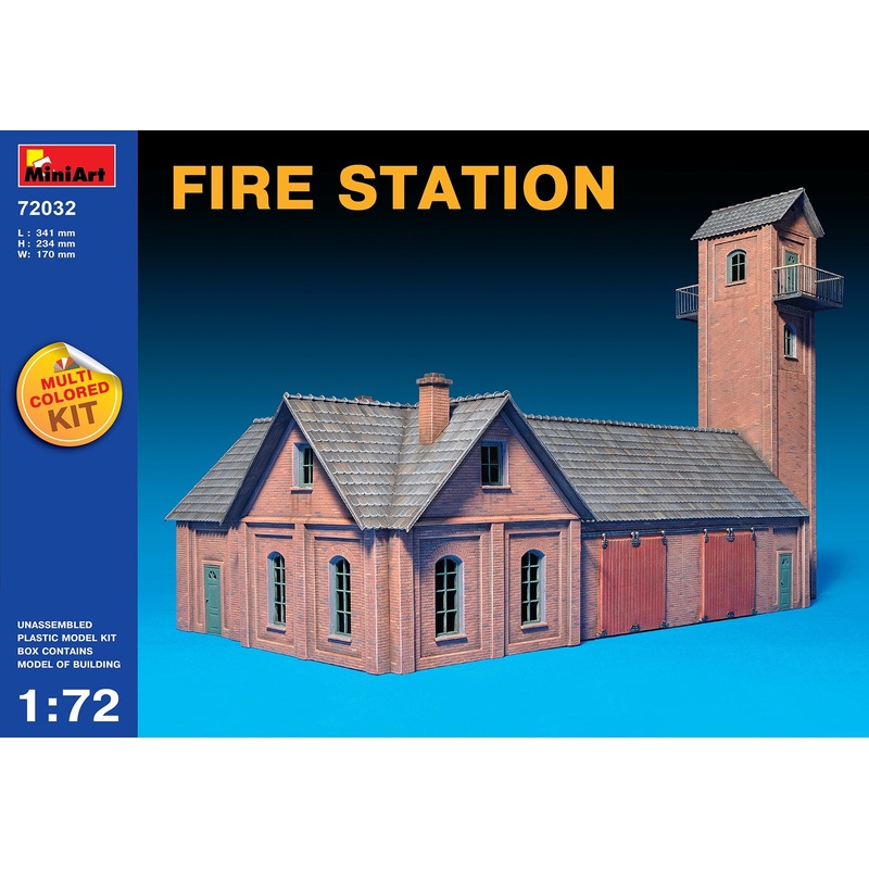 Miniart 1:72 Fire Station