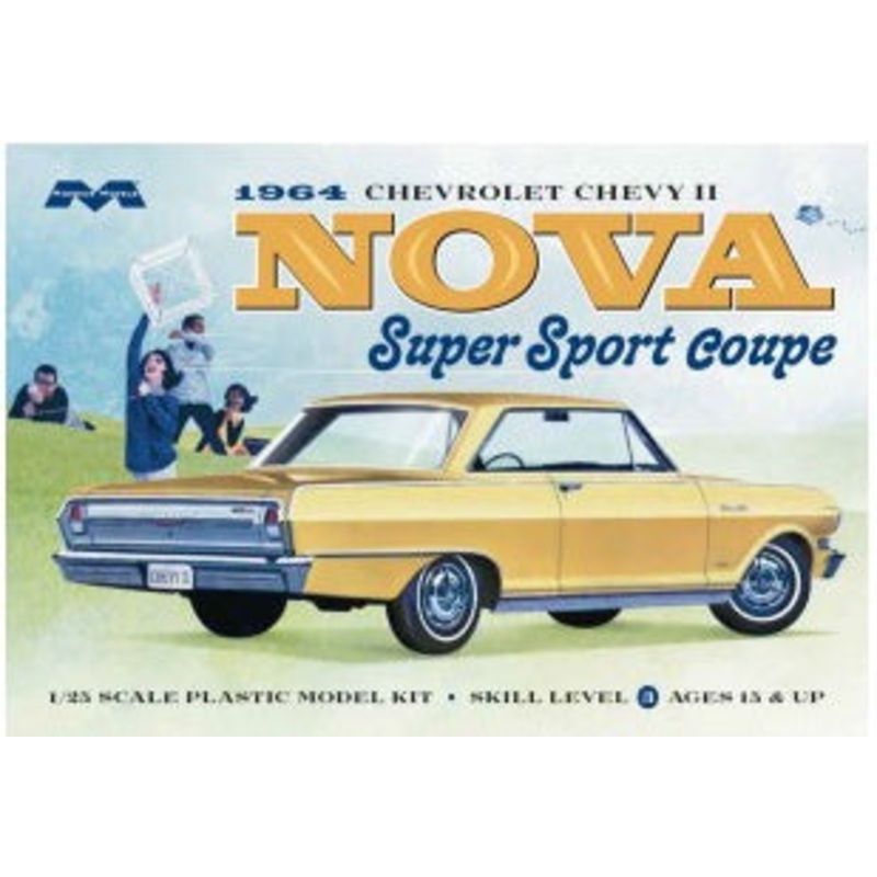 Models 1:25 Chevy Nova SS 1964 Super Sport Coupe