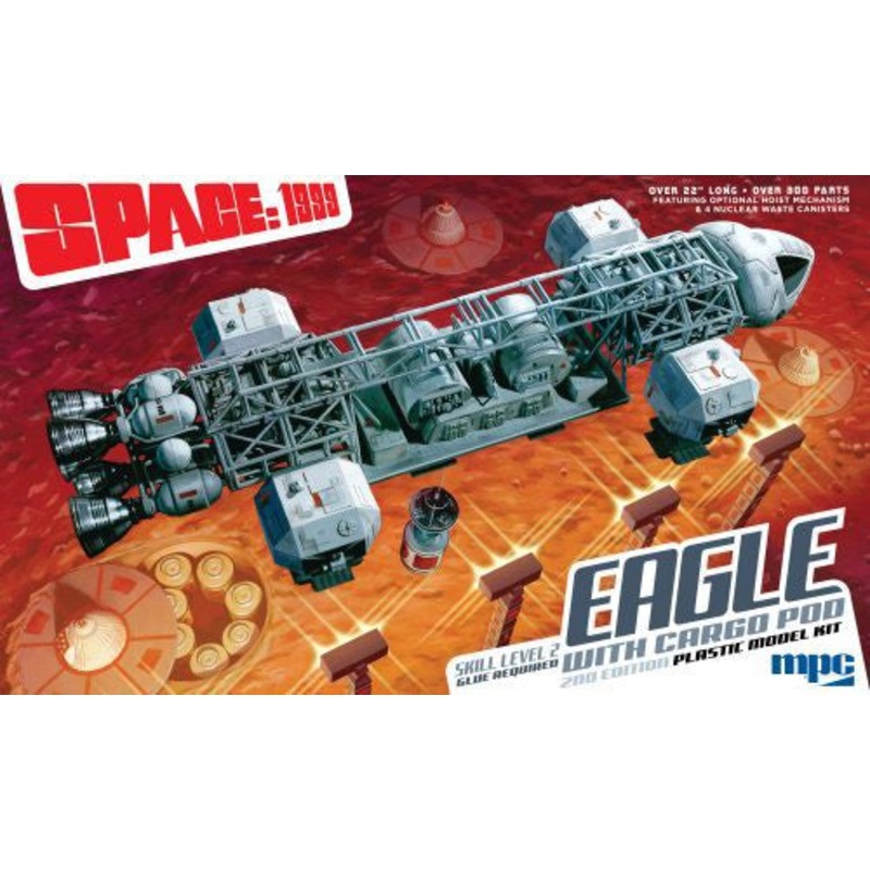 MPC 1:48 Space1999 22' Eagle with Cargo Pod