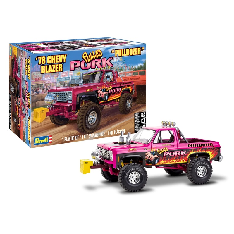 Revell 1:24 1978 Chevy Blazer "Pulled Pork" Pulldozer