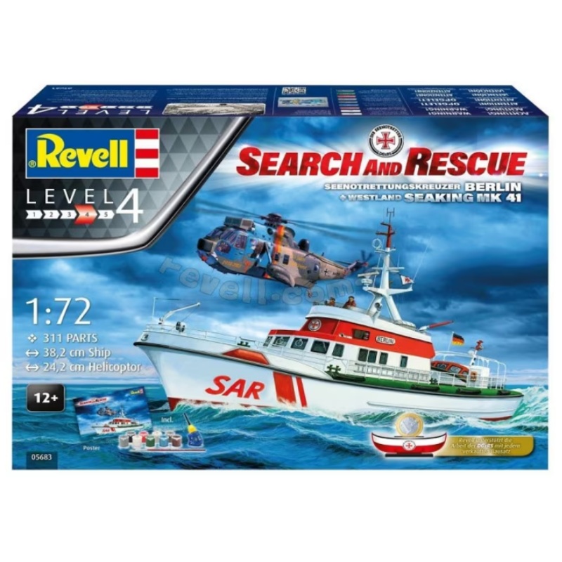 Revell 1:72 Search & Rescue Gift Set
