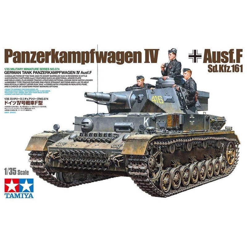 Tamiya 1:35 Panzerkampfwagen IV Ausf.F