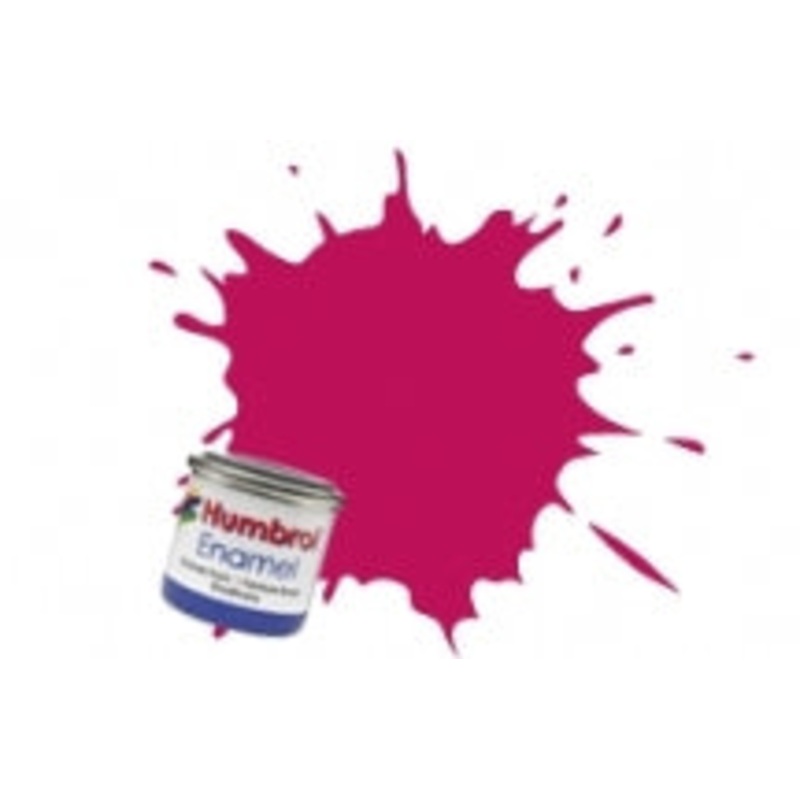 Humbrol Enamel 51 Metallic Sunset Red