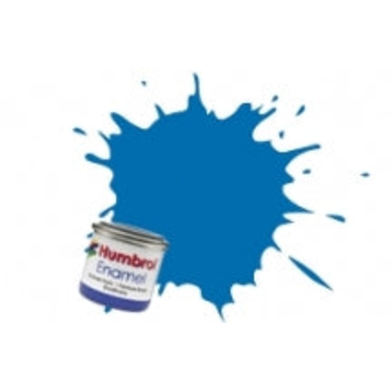 Humbrol Enamel 52 Metallic Baltic Blue