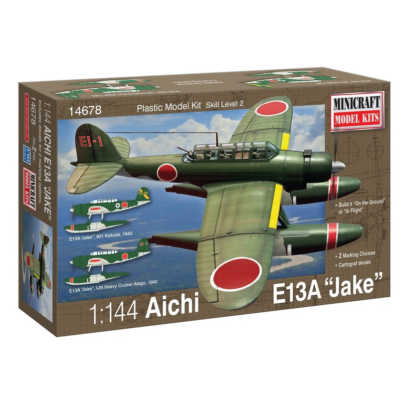 Minicraft 1:144 Aichi E13A "Jake"