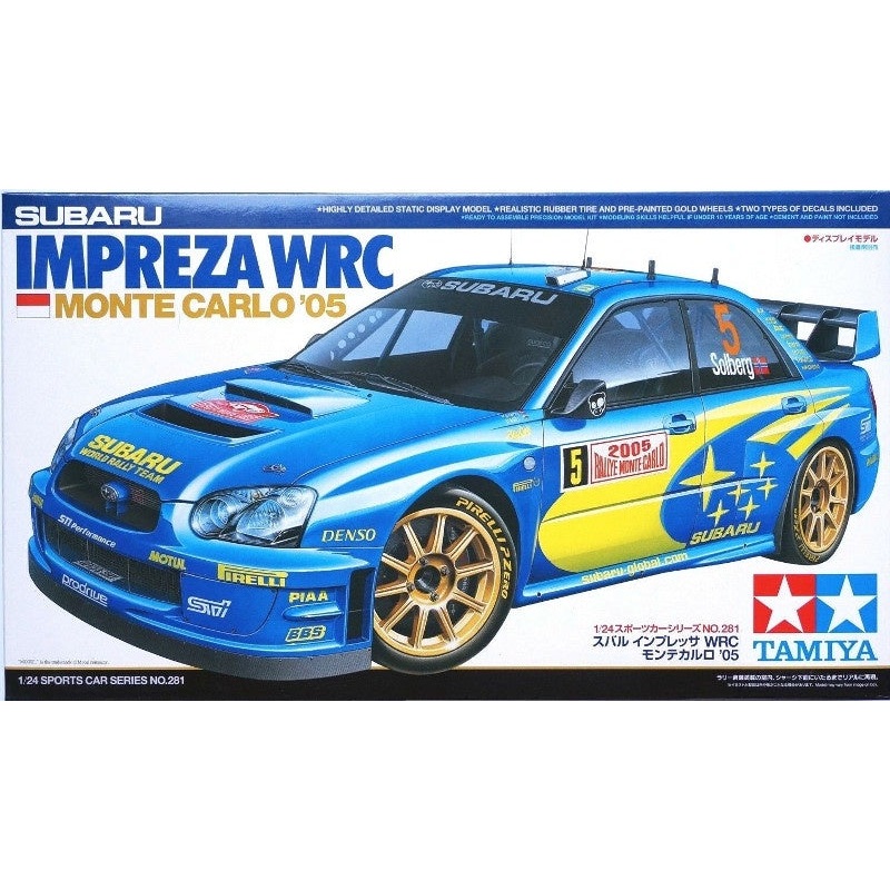 Tamiya 1:24 Subaru Impreza WRC Monte Carlo 2005