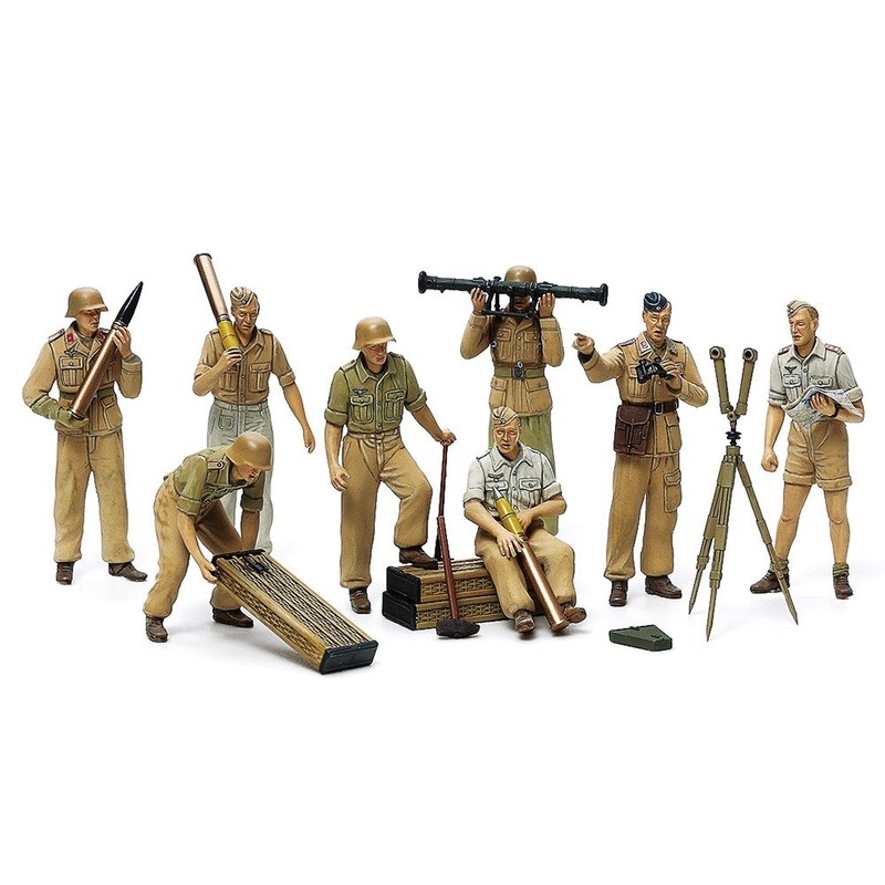 Tamiya 1:35 German Artillery Crew Set