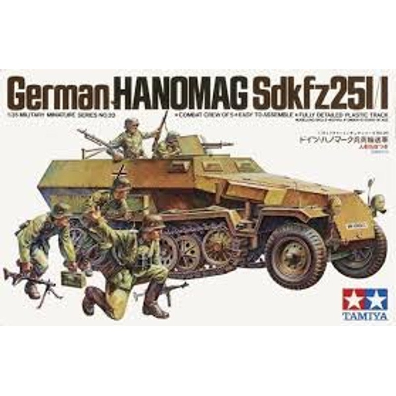 Tamiya 1:35 German Hanomag Sdkfz25I/I