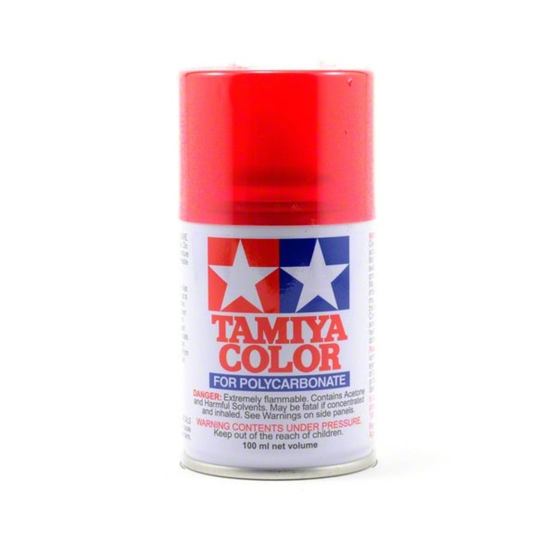 Tamiya PS-37 Transluscent Red Spray Pain