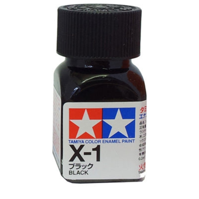 Tamiya X-1 Enamel 10ml Black