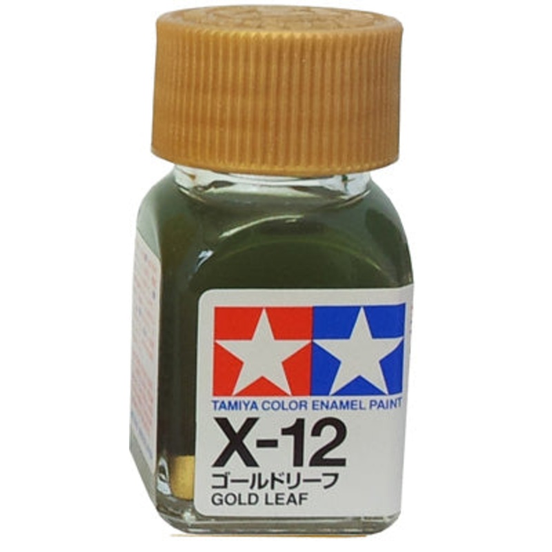 Tamiya X-12 Enamel 10ml Gold Leaf