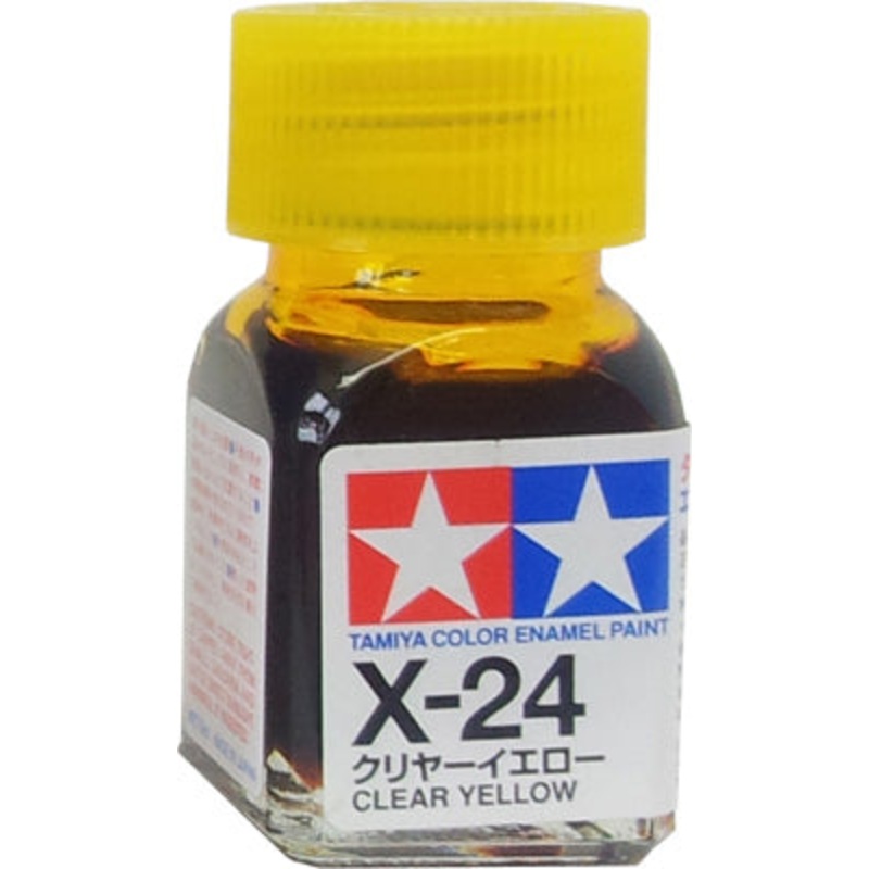 Tamiya X-24 Enamel 10ml Clear Yellow