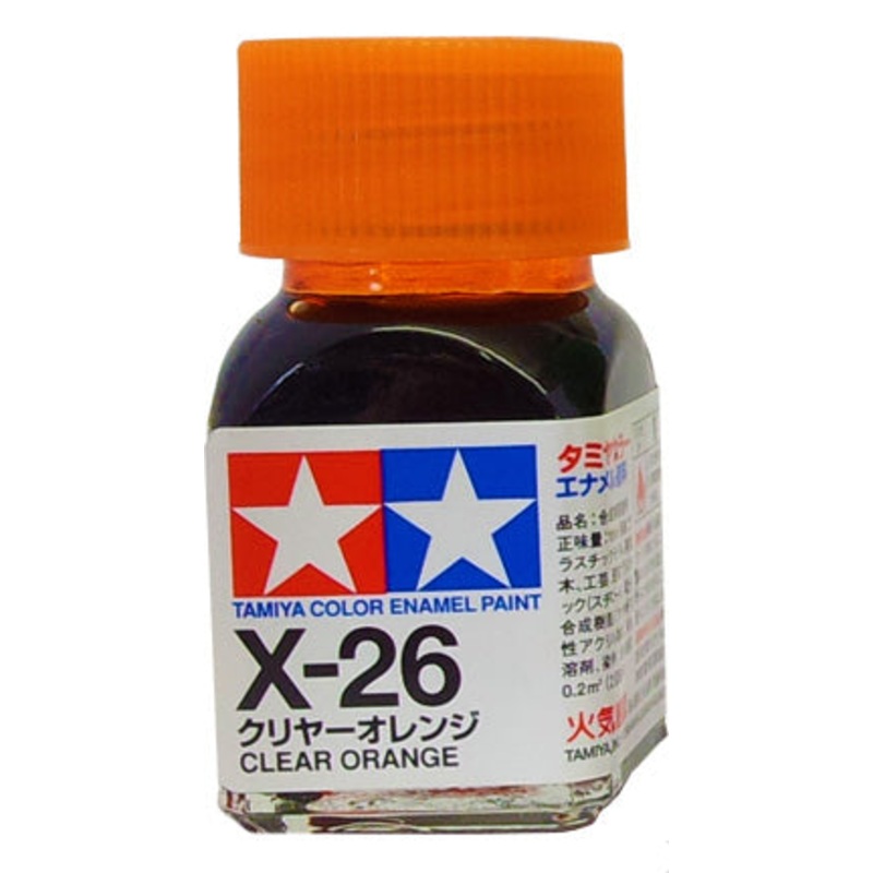 Tamiya X-26 Enamel 10ml Clear Orange
