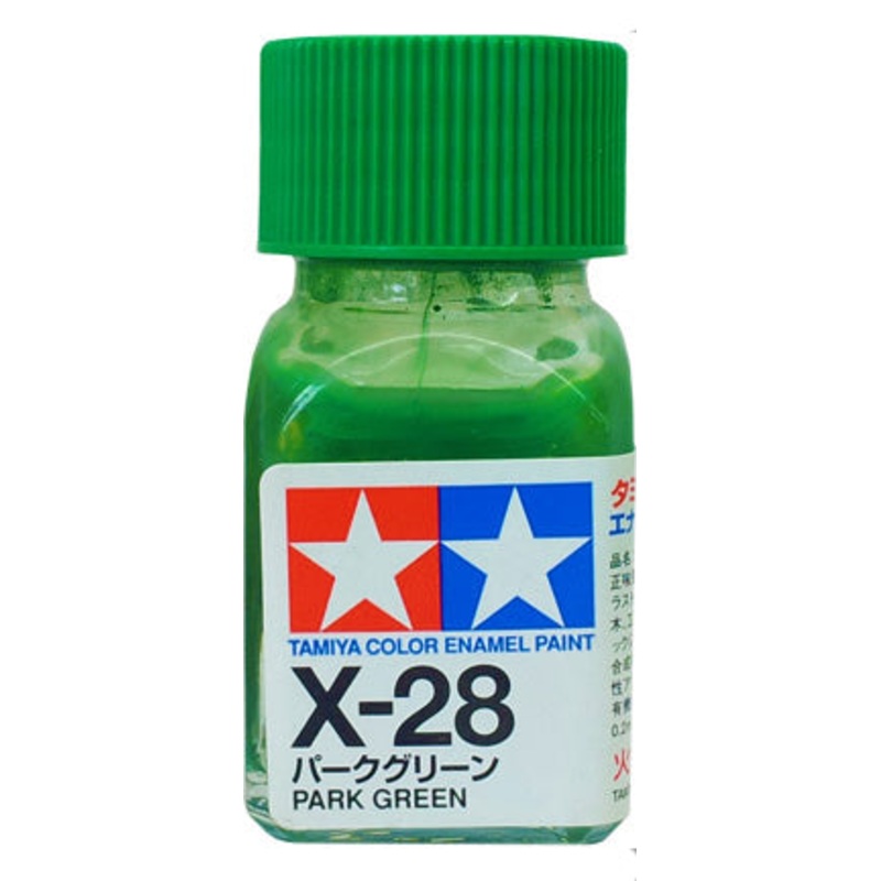 Tamiya X-28 Enamel 10ml Park Green