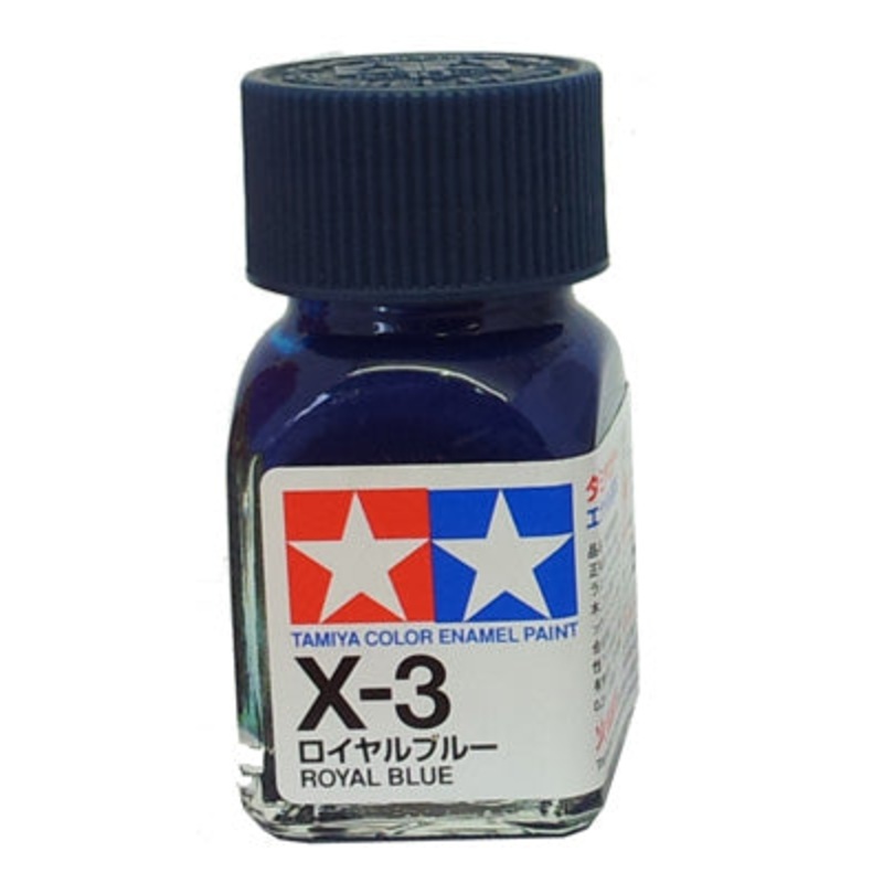 Tamiya X-3 Enamel 10ml Royal Blue