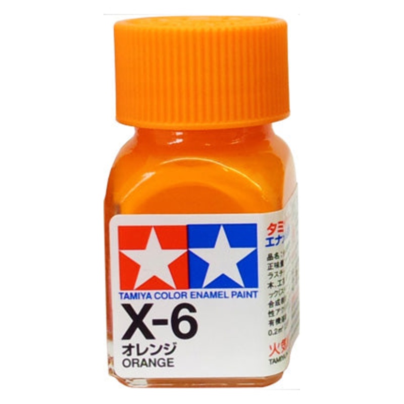 Tamiya X-6 Enamel 10ml Orange