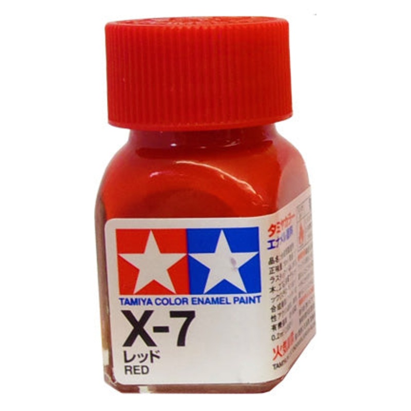 Tamiya X-7 Enamel 10ml Red