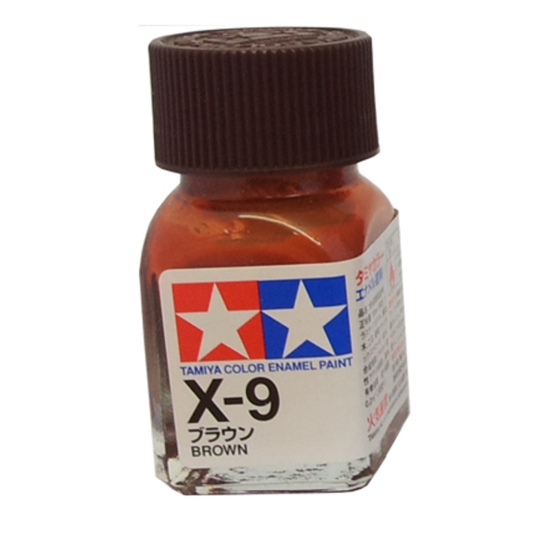 Tamiya X-9 Enamel 10ml Brown