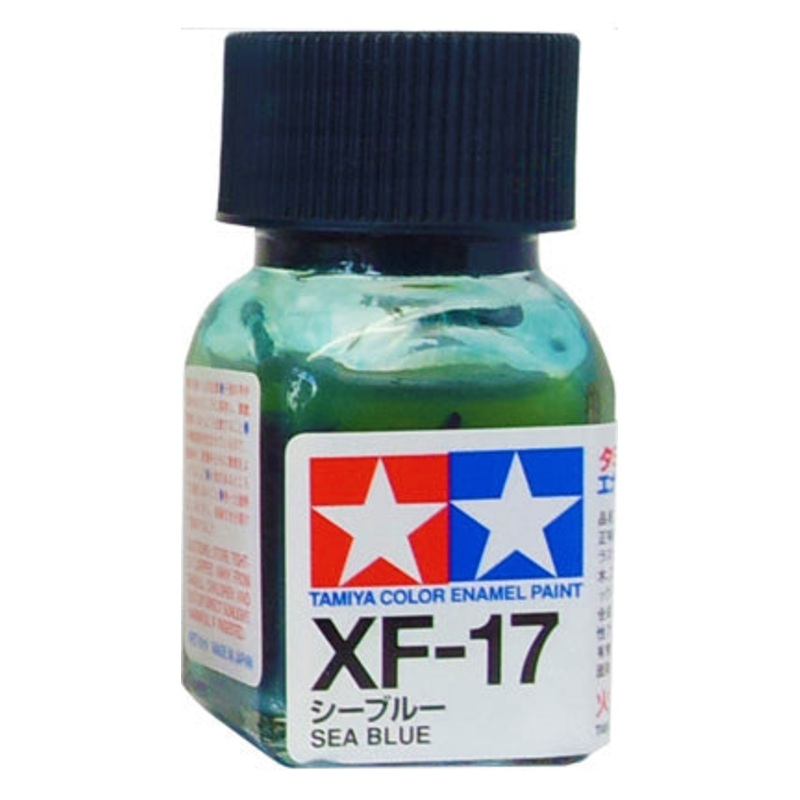 Tamiya XF-17 Enamel 10ml Flat Sea Blue