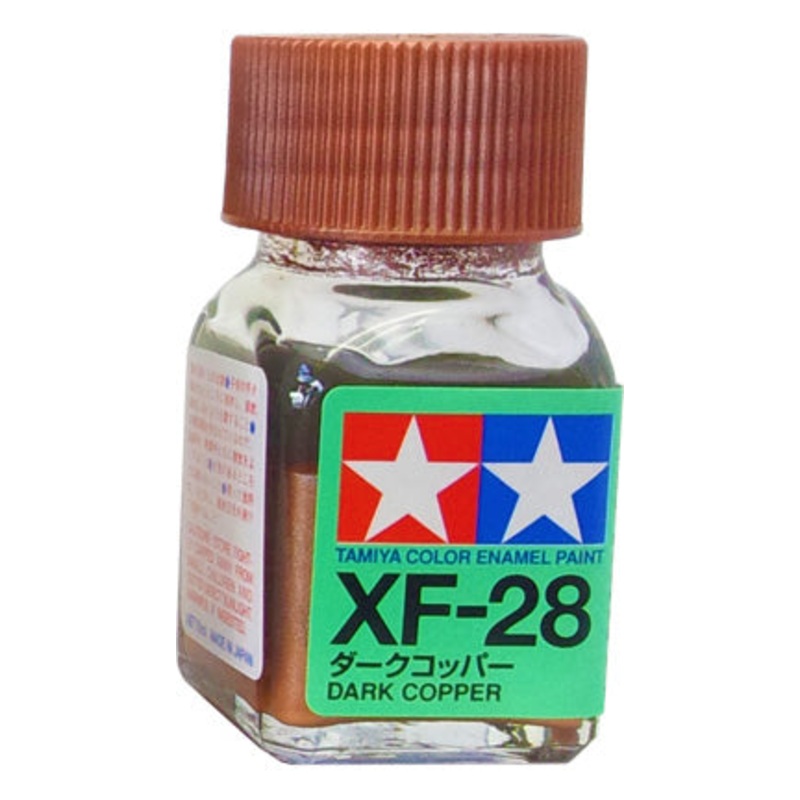 Tamiya XF-28 Enamel 10ml Flat Dark Copper