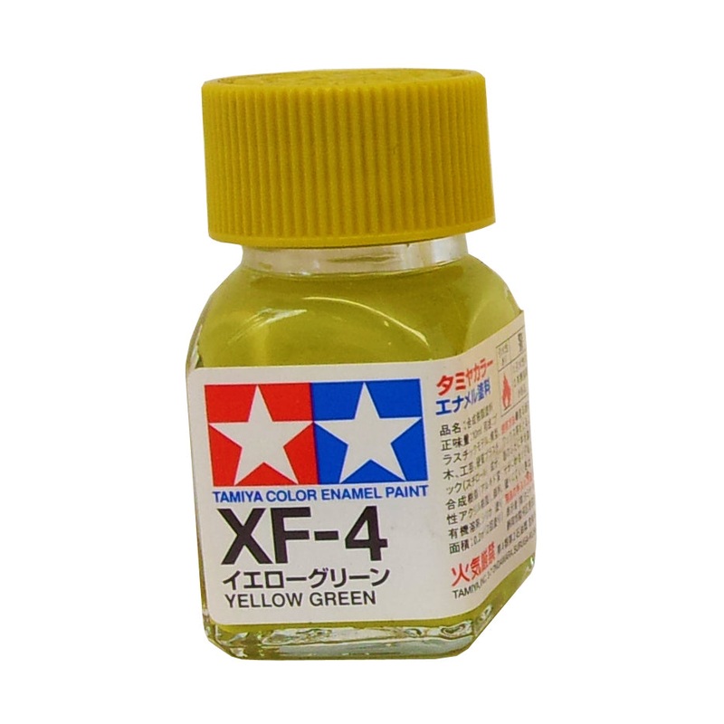 Tamiya XF-4 Enamel 10ml Flat Yellow Green