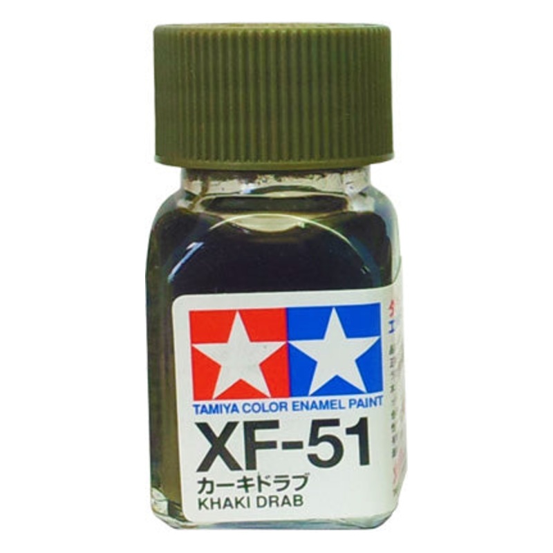 Tamiya XF-51 Enamel 10ml Flat Khaki Drab