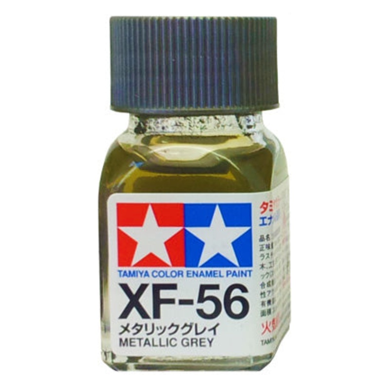 Tamiya XF-56 Enamel 10ml Flat Metallic Grey
