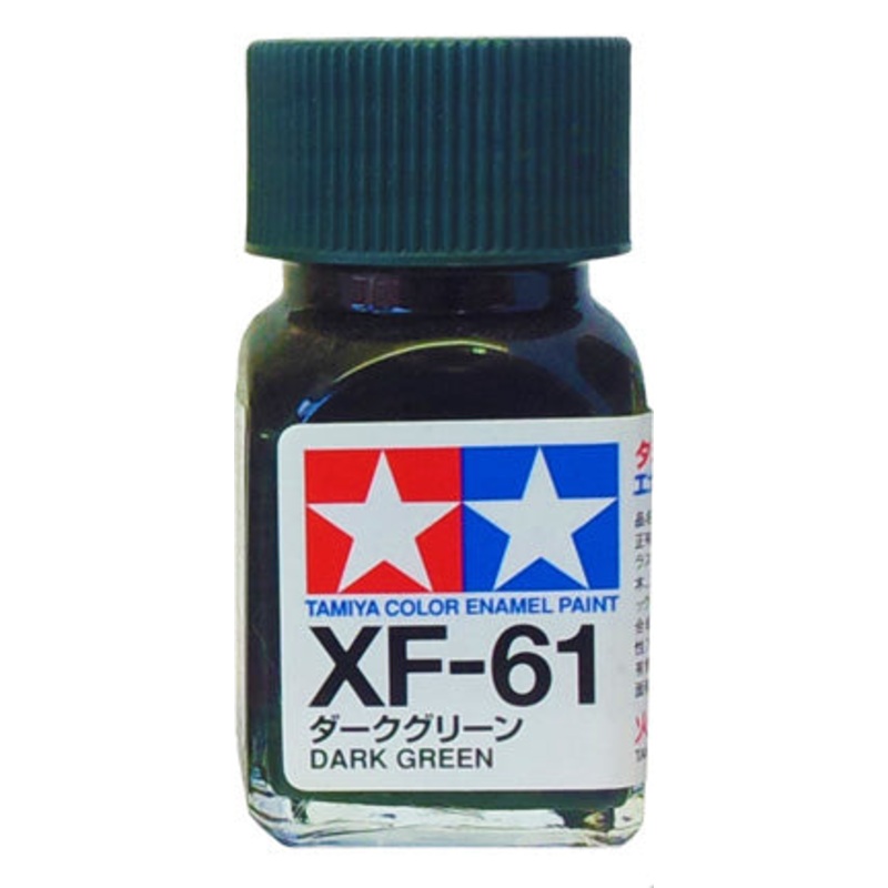 Tamiya XF-61 Enamel 10ml Flat Dark Green