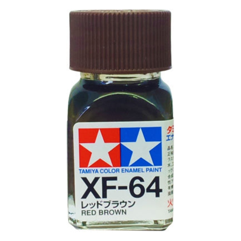 Tamiya XF-64 Enamel 10ml Flat Red Brown
