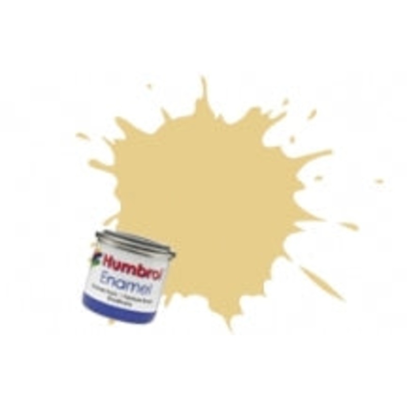 Humbrol Enamel 103 Matt Cream