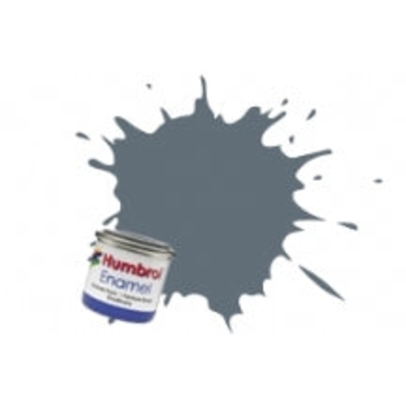 Humbrol Enamel 125 Satin US Dark Grey