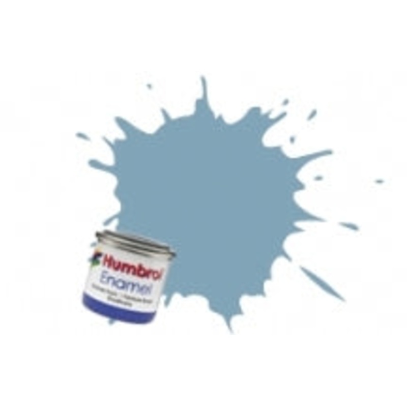 Humbrol Enamel 128 Satin US Compass Grey