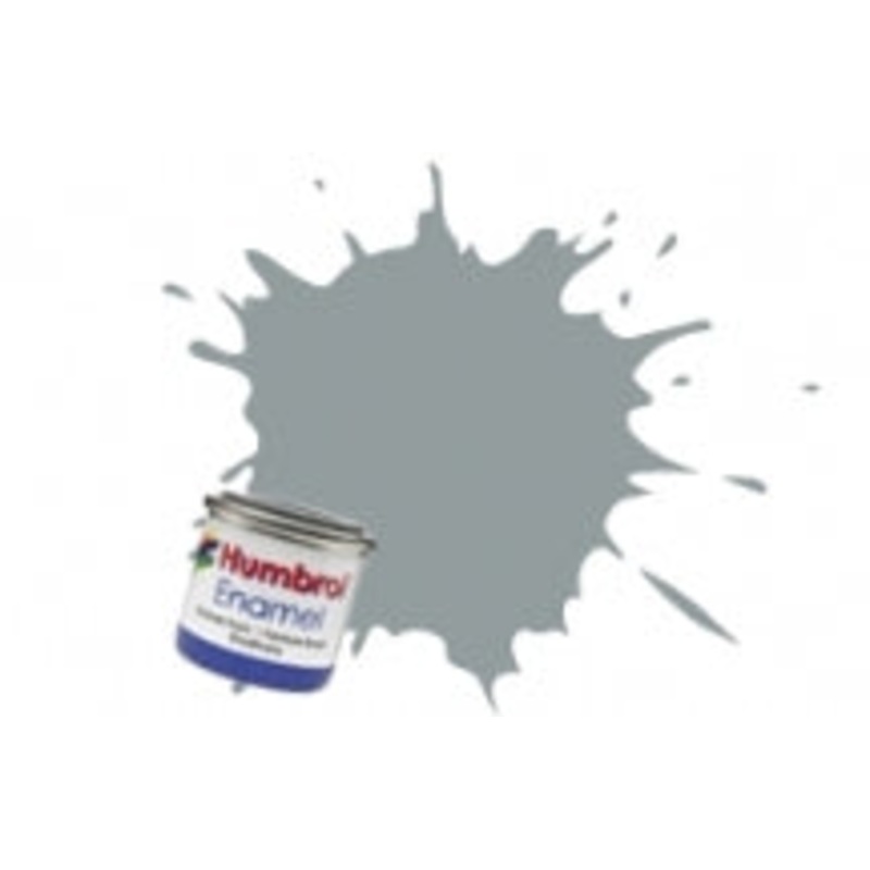 Humbrol Enamel 129 Satin US Gull Grey