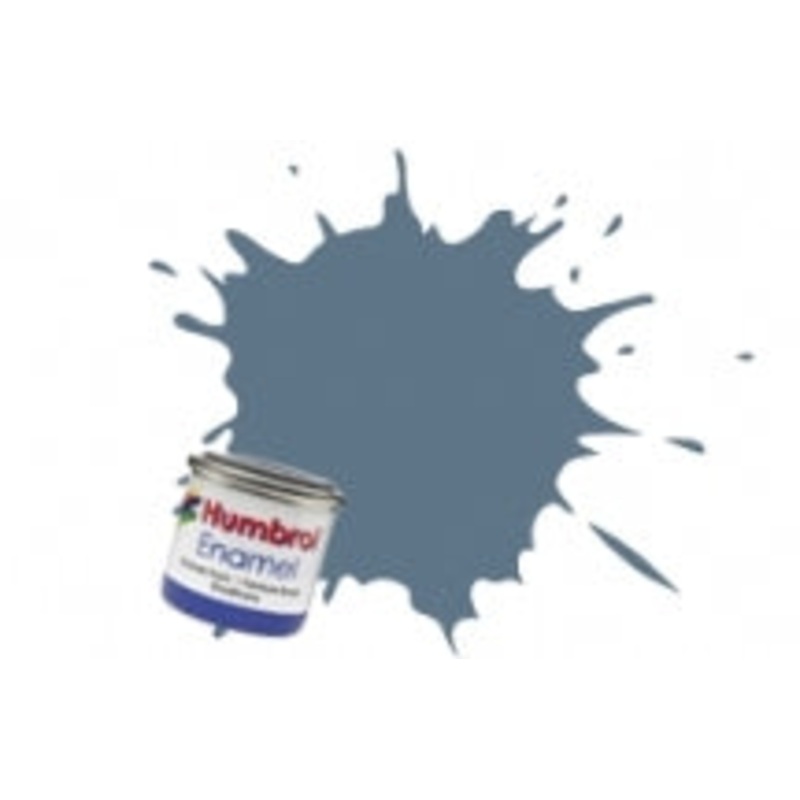 Humbrol Enamel 144 Matt Intermediate Blue