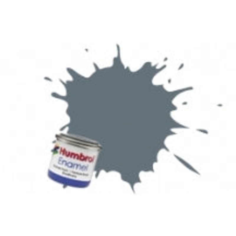 Humbrol Enamel 145 Matt Medium Grey