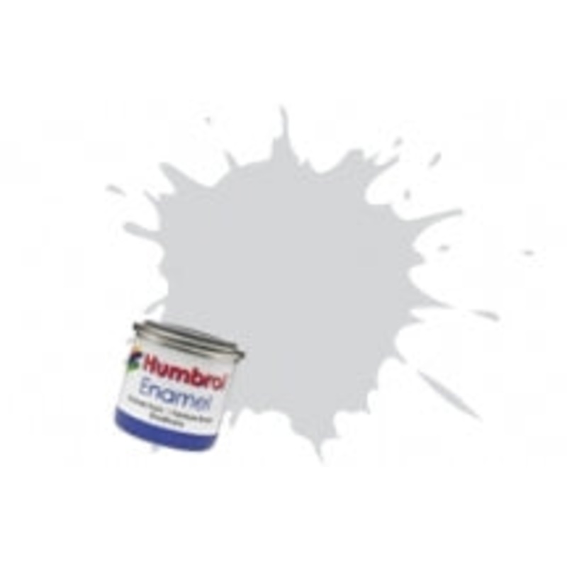 Humbrol Enamel 196 Satin Light Grey