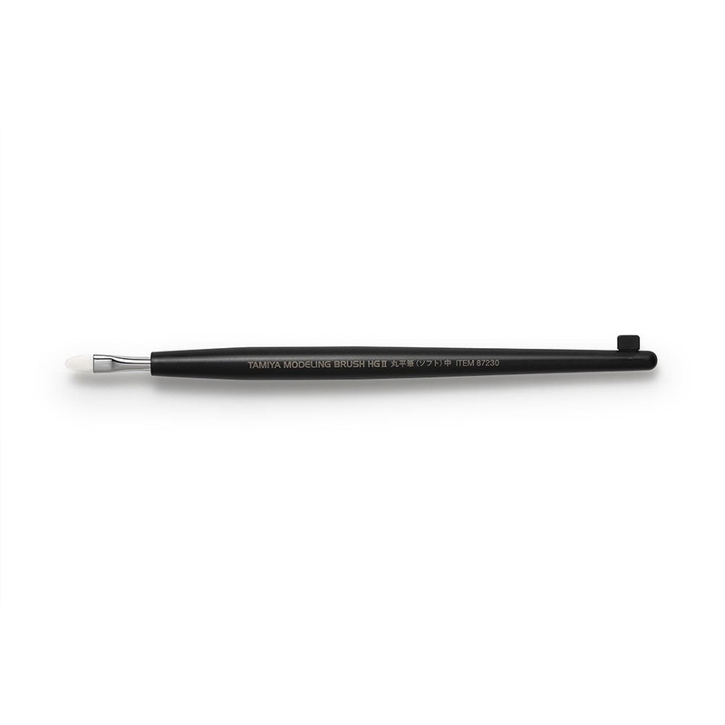 Tamiya HG II Round Flat Brush Soft (Medium)