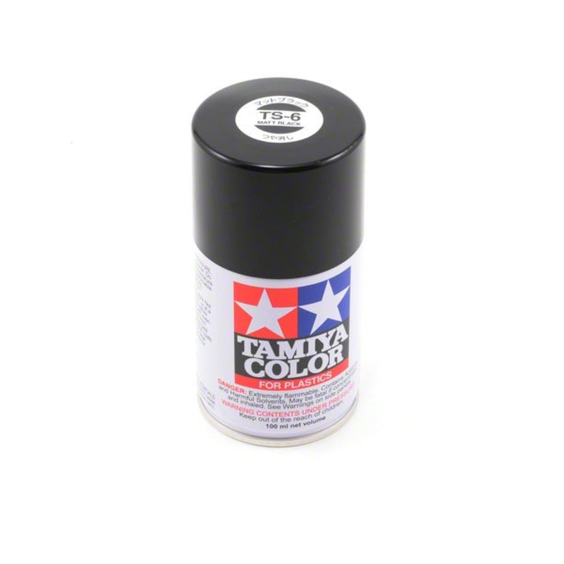 TAMIYA TS-6 MATT BLACK